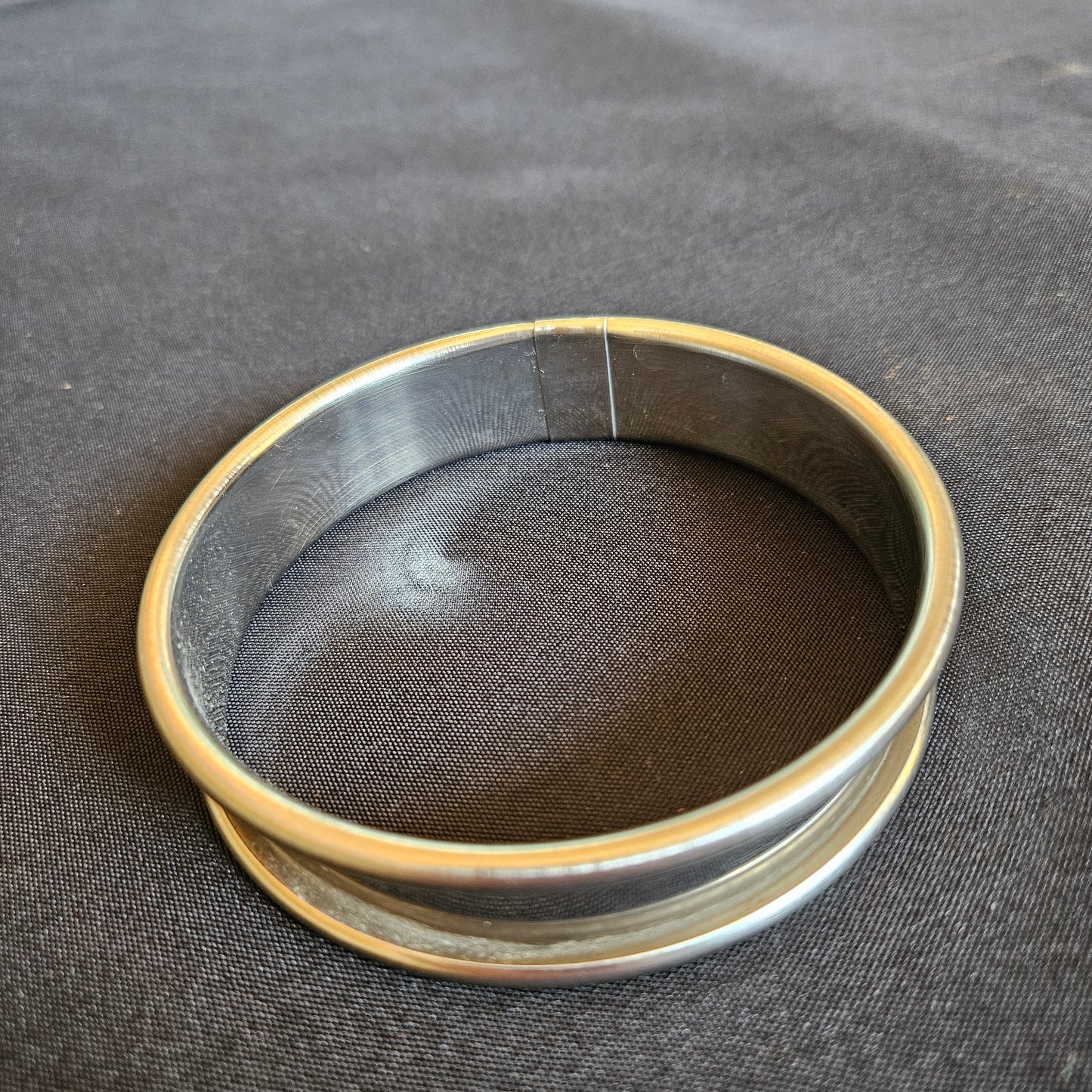 Cercle à tartelette inox