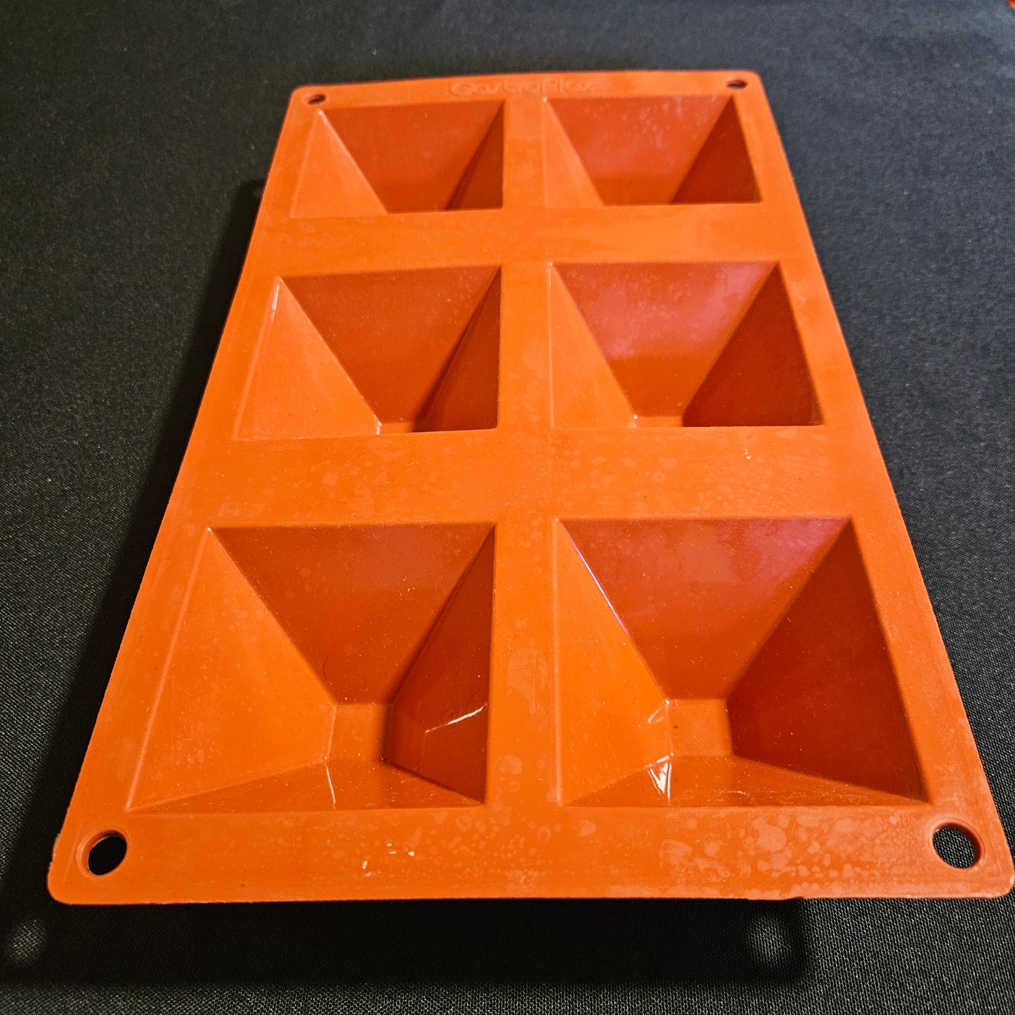Moule en silicone pyramides Gastroflex