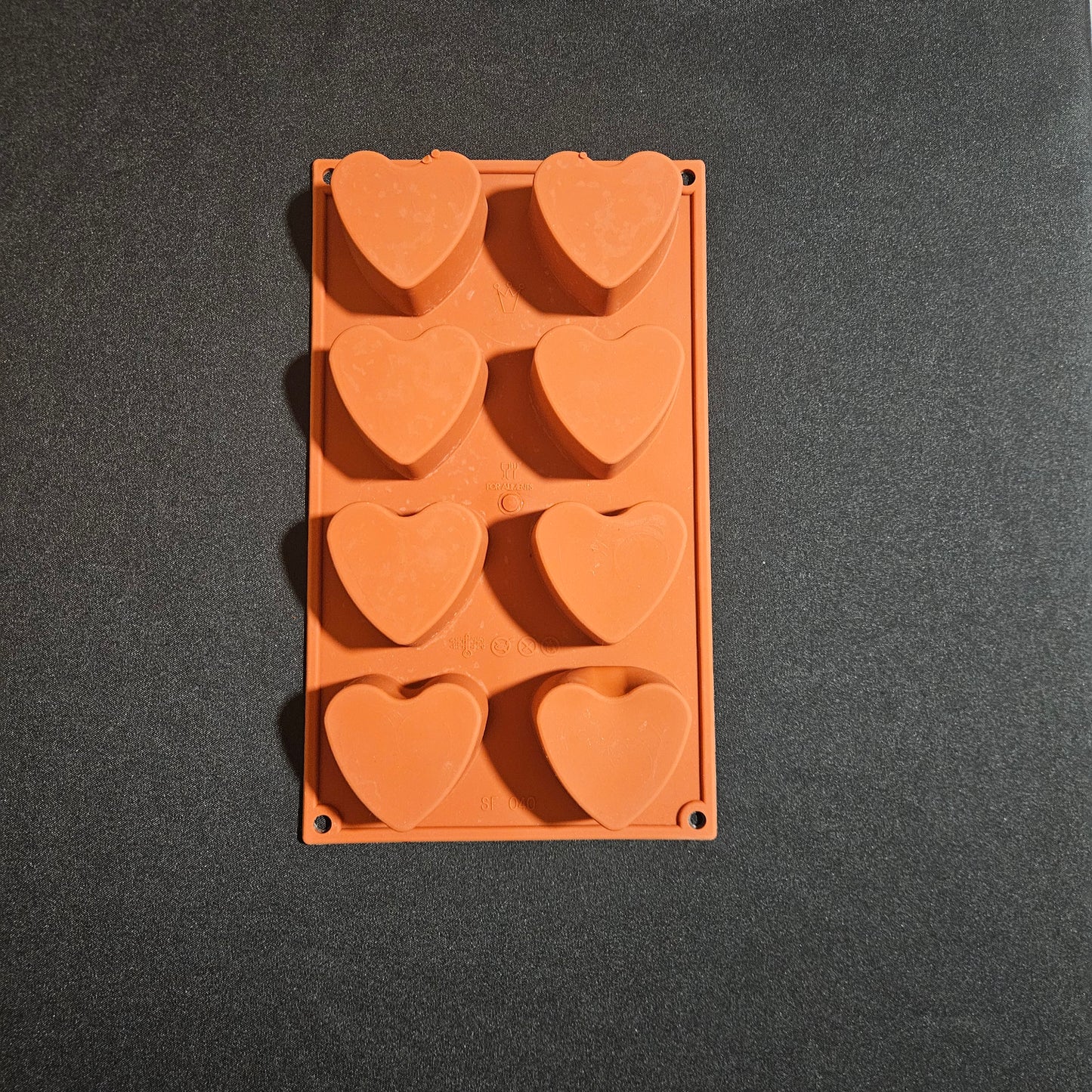 Moule en silicone cœurs Silikomart