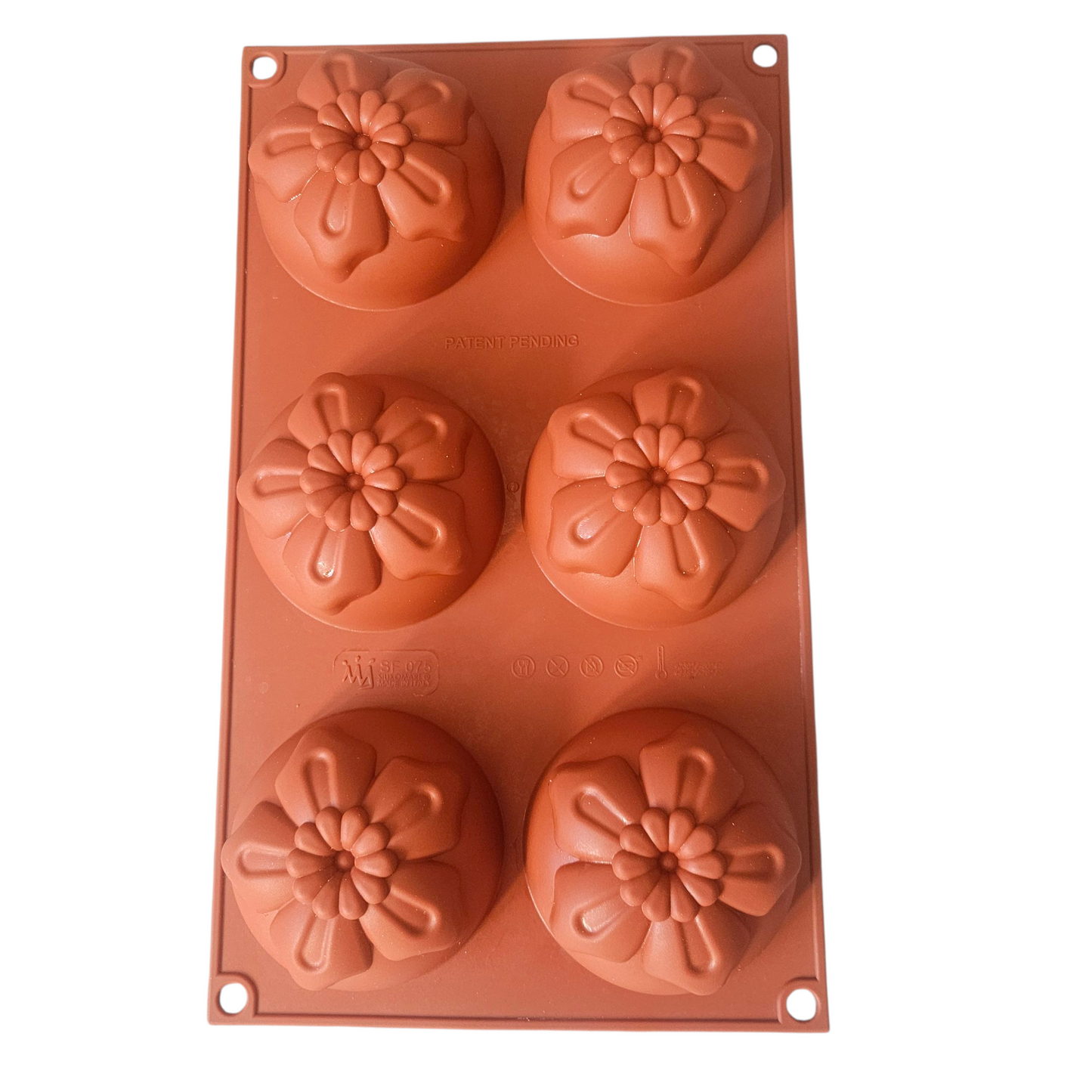 Moule en silicone grandes fleurs Silikomart