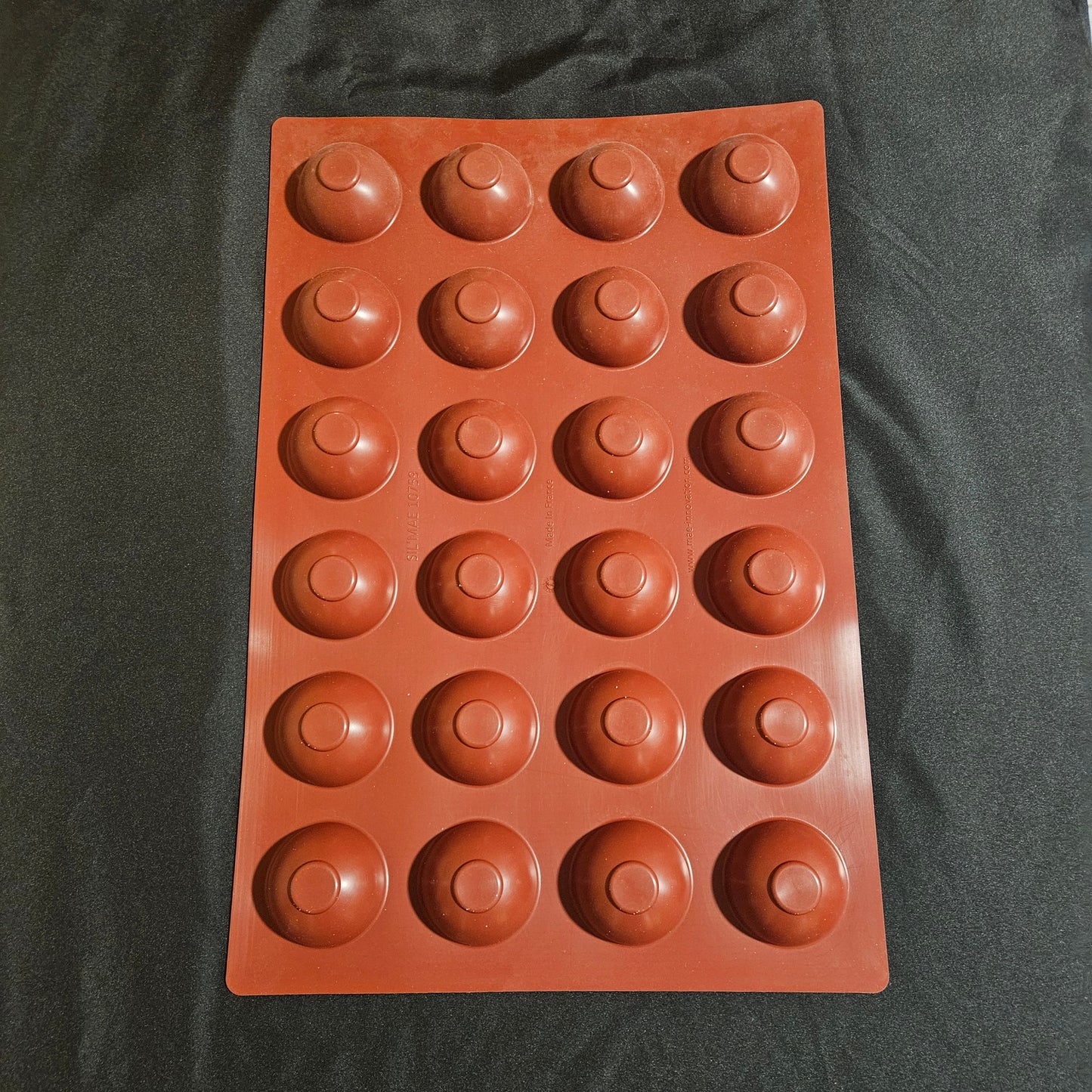 Moule en silicone demi sphère Silmaé / Mallard ferrière