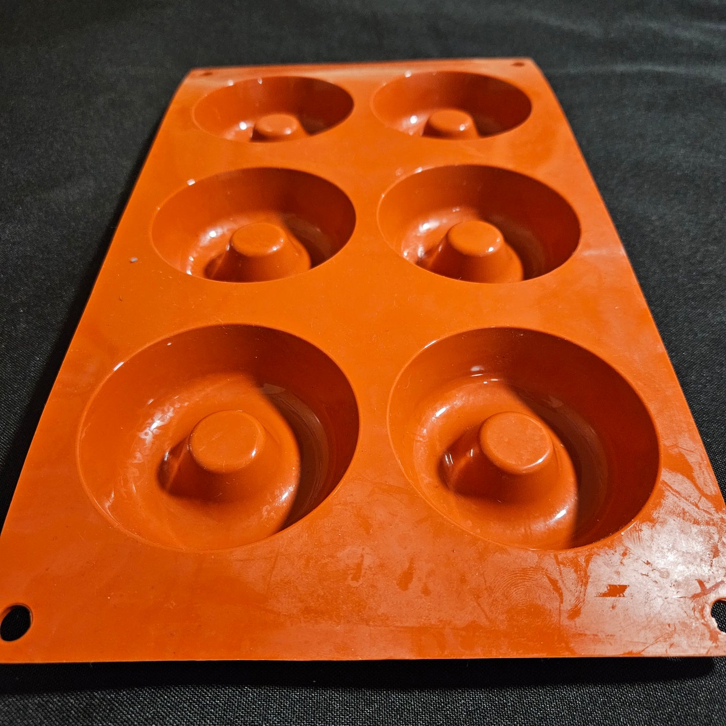 Moule en silicone 6 babas Pavoni