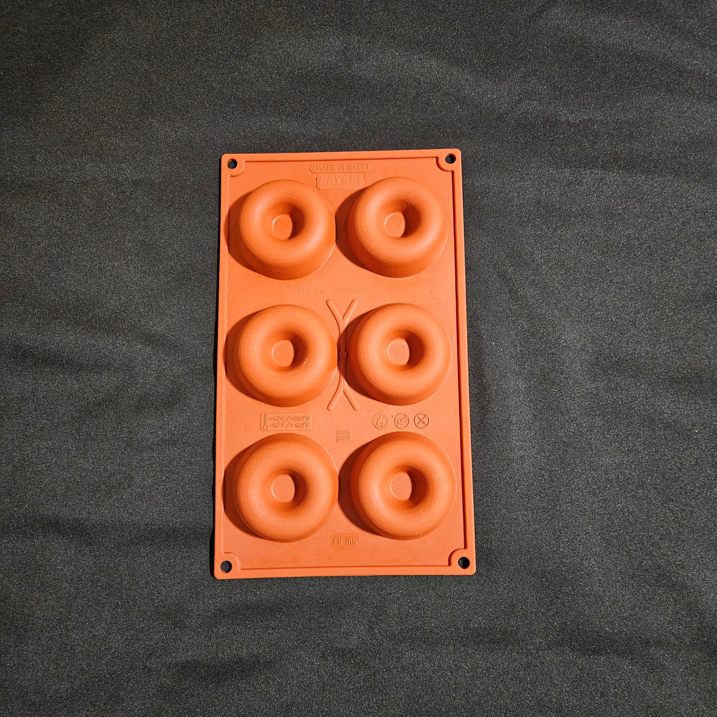 Moule en silicone 6 babas Pavoni