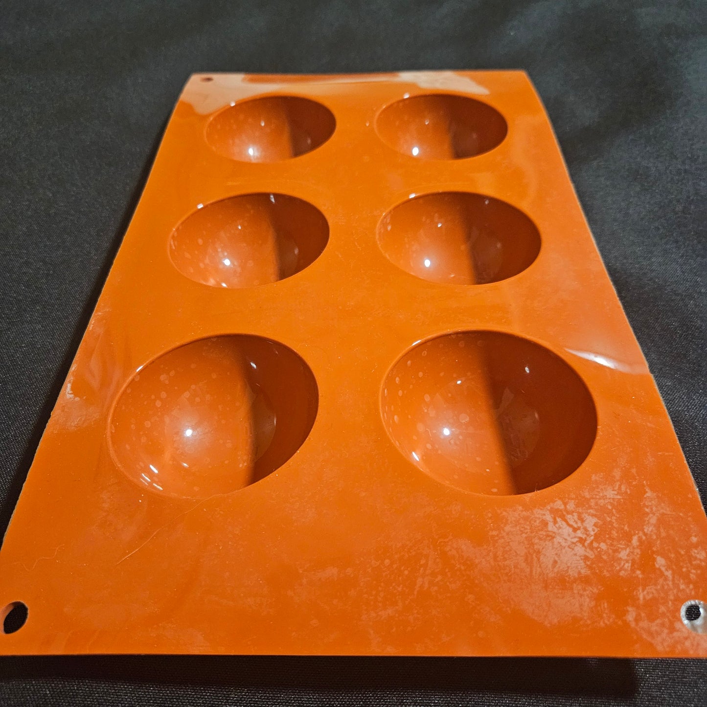 Moule en silicone demi sphères Silikomart 6cm