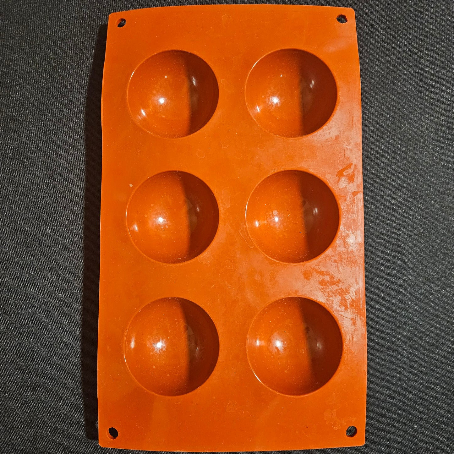 Moule en silicone Demi sphères Déco Relief 6cm
