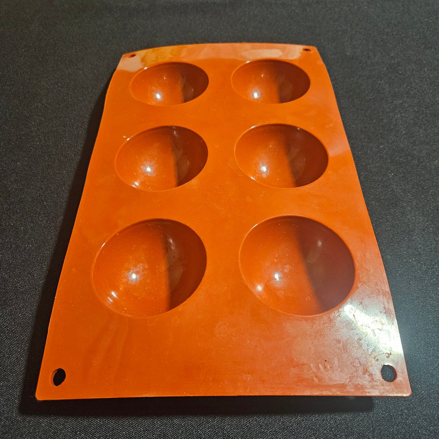 Moule en silicone Demi sphères Déco Relief 6cm