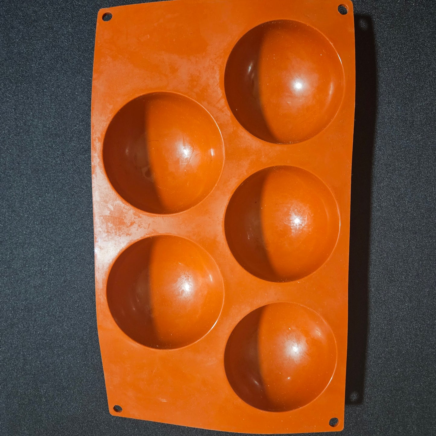 Moule en silicone Demi sphères Déco Relief 8cm