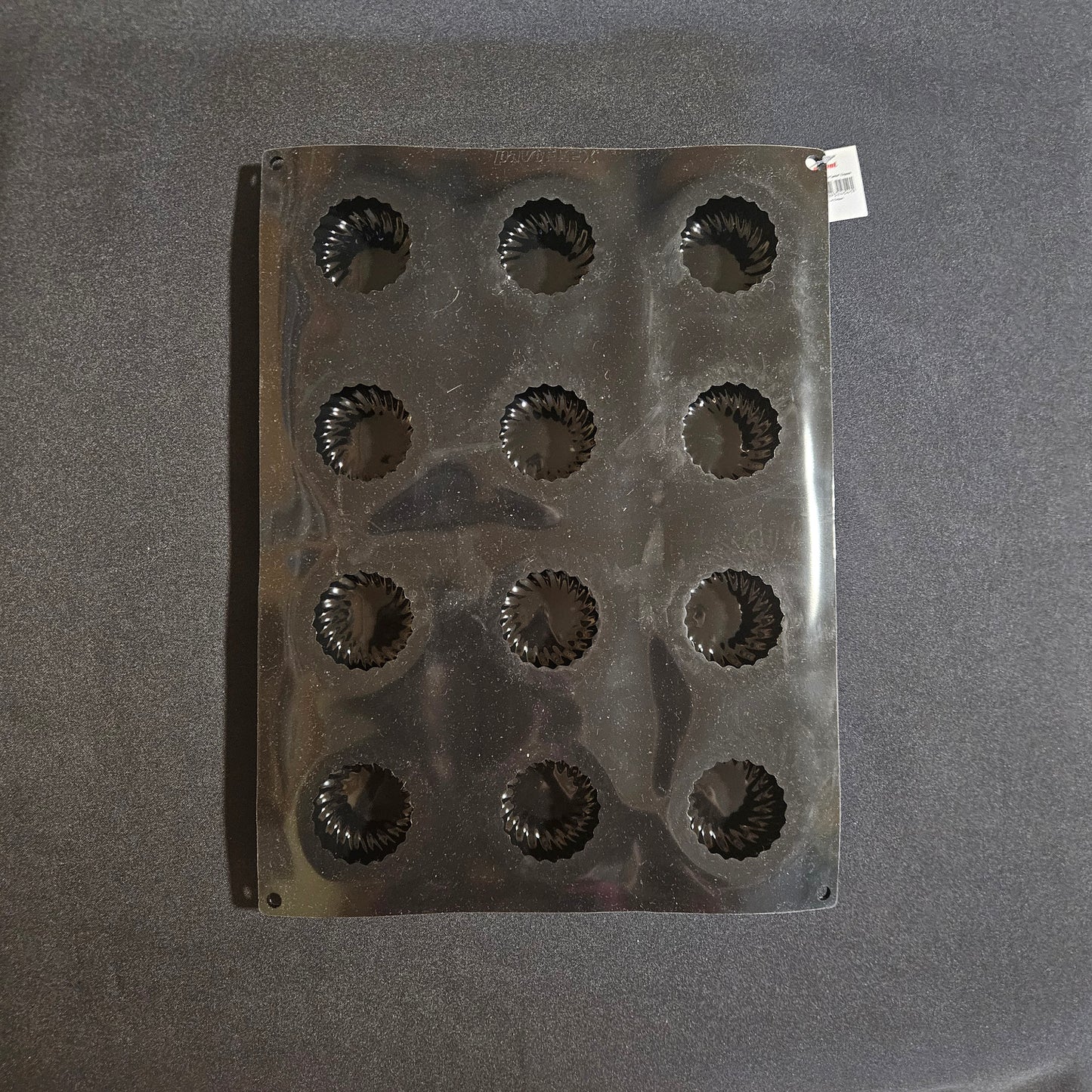 Moule en silicone galets striés Pavoni