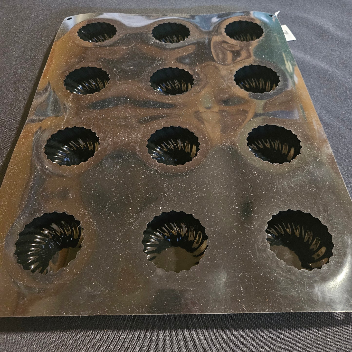 Moule en silicone galets striés Pavoni