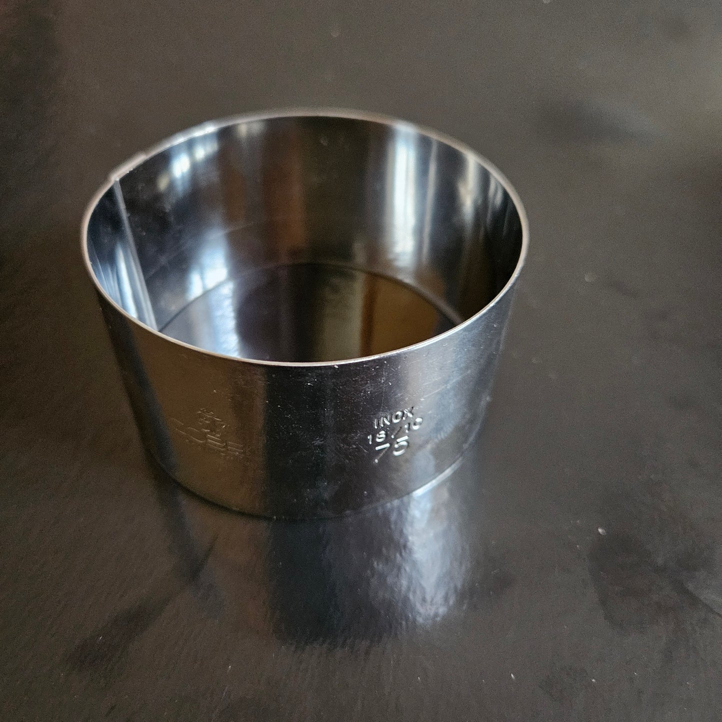 Cercle en inox Gobel Hauteur 4cm