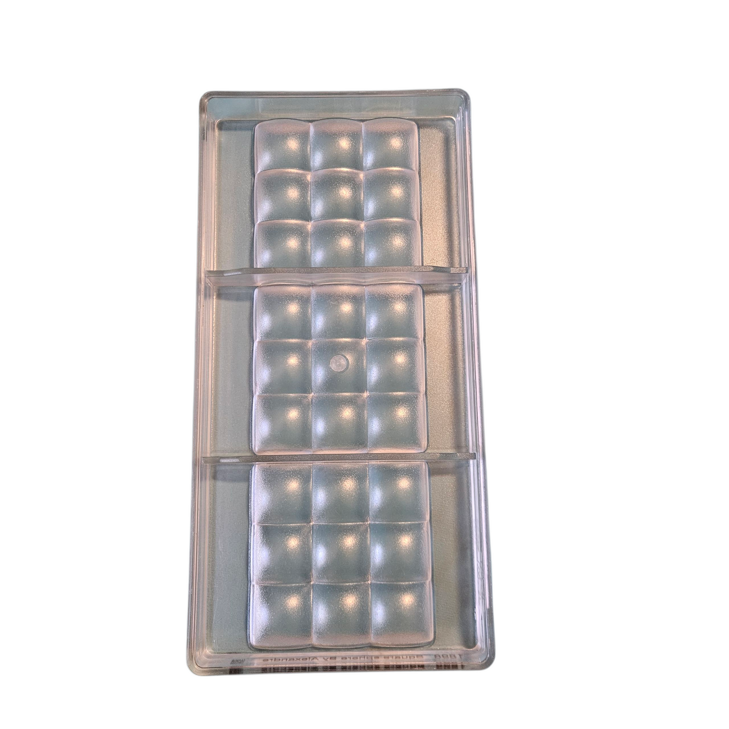 Moule en Polycarbonate tablettes sphères carrés Chocolate World