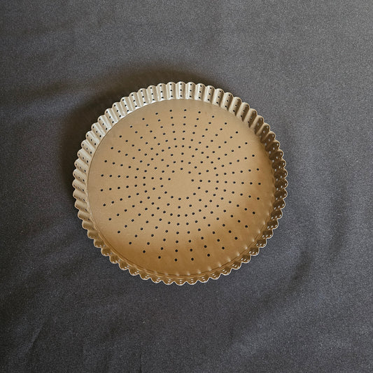 Moule tourtière perforée fond amovible Gobel 240mm