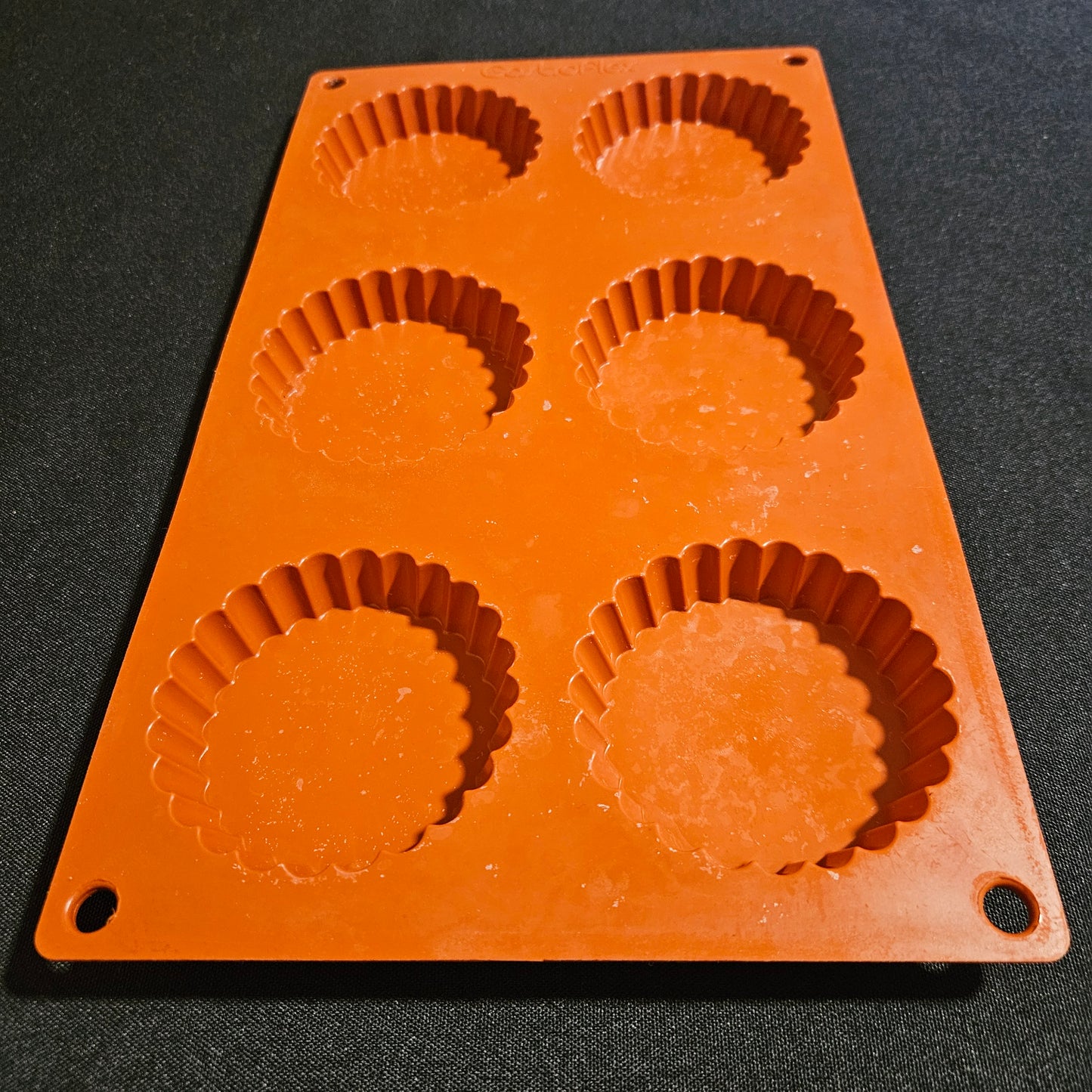 Moule en silicone tartelettes cannelées Gastroflex