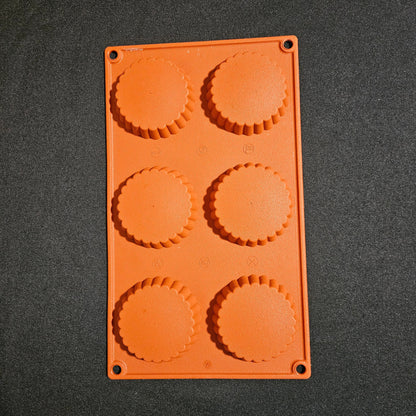 Moule en silicone tartelettes cannelées Gastroflex