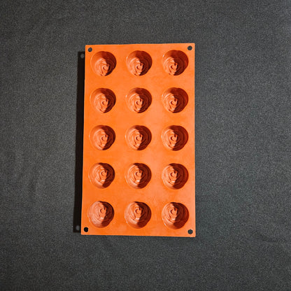 Moule en silicone mini roses Pavoni
