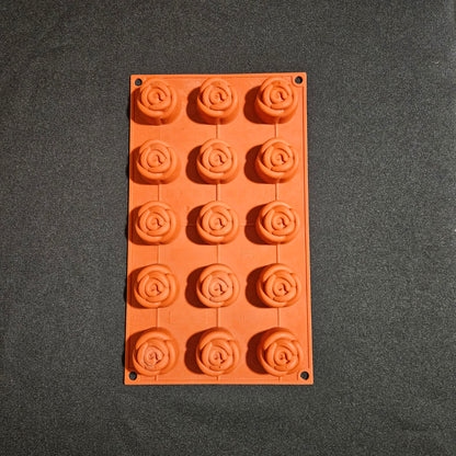 Moule en silicone mini roses Pavoni