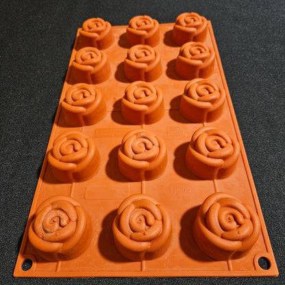 Moule en silicone mini roses Pavoni