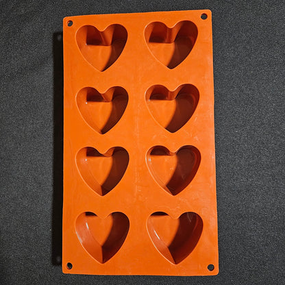 Moule en silicone cœurs Pavoni
