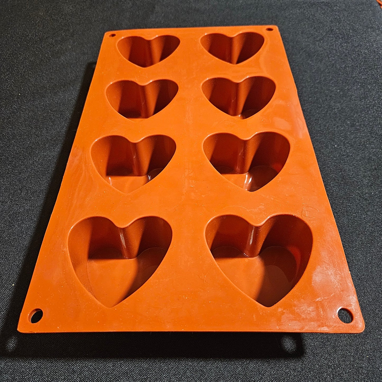 Moule en silicone cœurs Pavoni