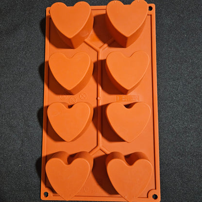 Moule en silicone cœurs Pavoni