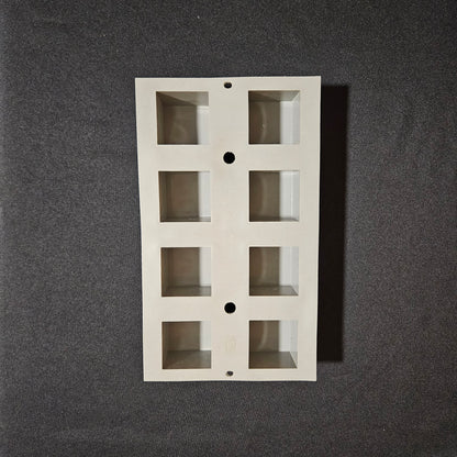 Moule en silicone 8 carrés De Buyer