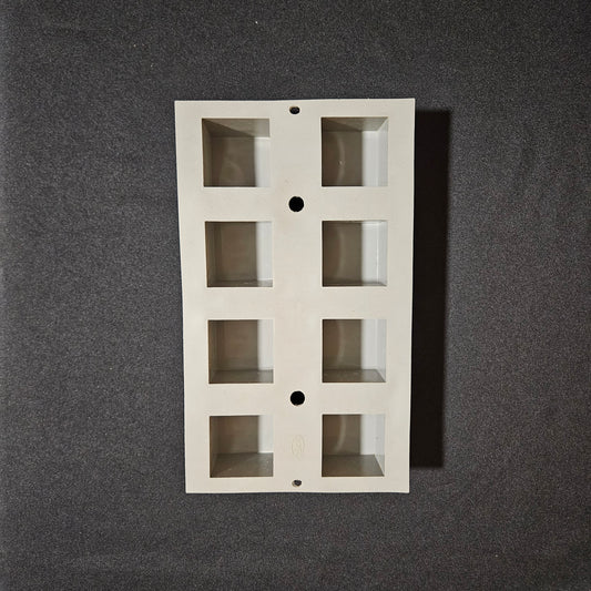 Moule en silicone 8 carrés De Buyer