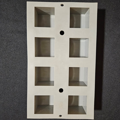 Moule en silicone 8 carrés De Buyer