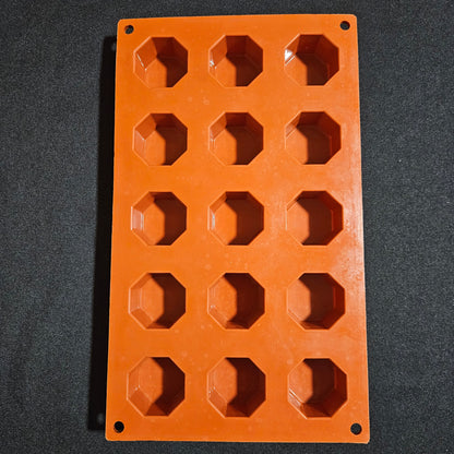 Moule en silicone mini octogones Silikomart