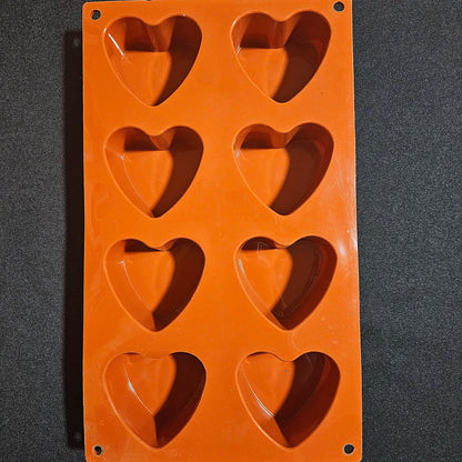 Moule en silicone cœurs Silikomart