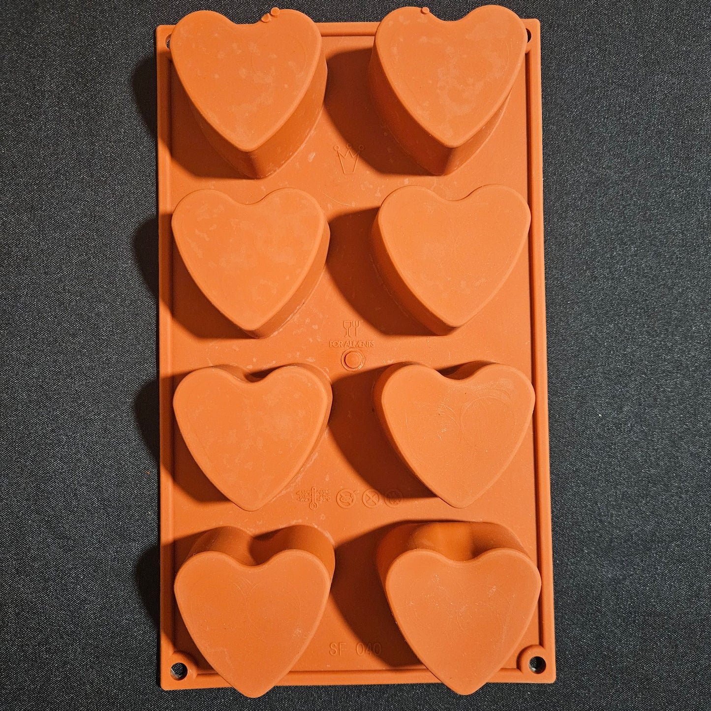 Moule en silicone cœurs Silikomart