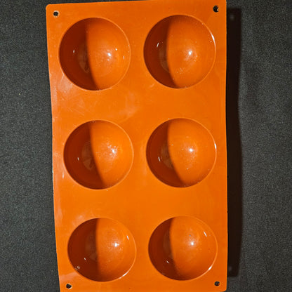 Moule en silicone demi sphères Silikomart 7cm