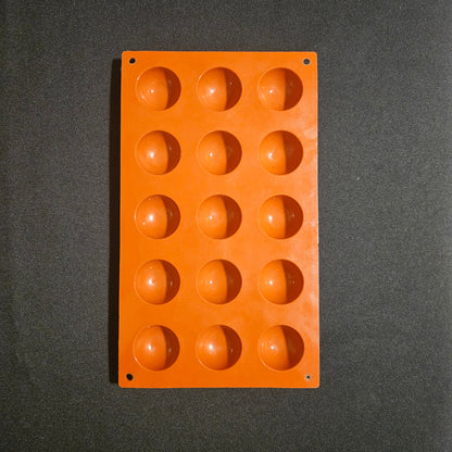 Moule en silicone demi sphères Silikomart 4cm