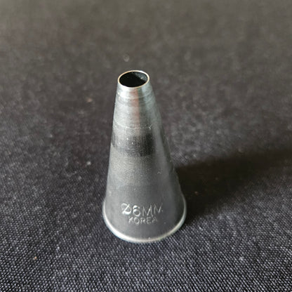 Douille en inox unie 06mm