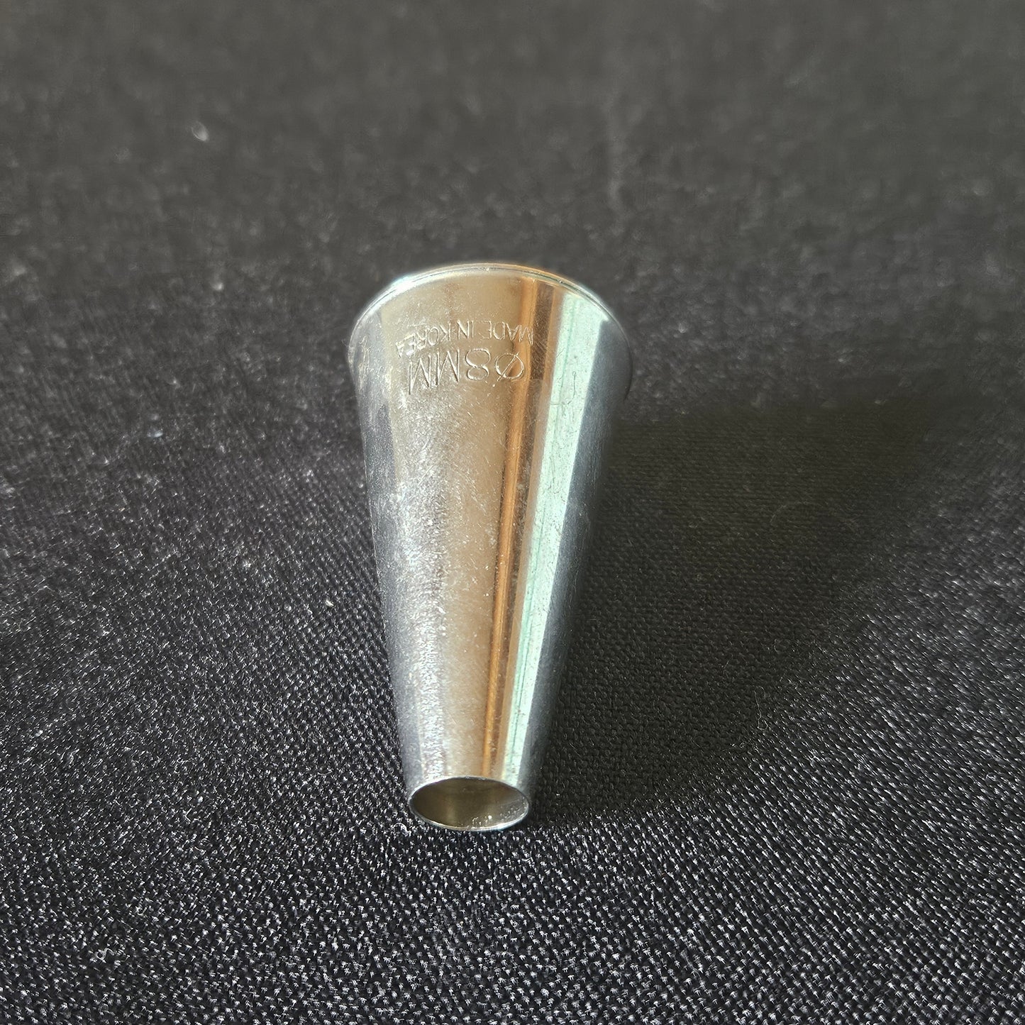 Douille en inox unie 08mm