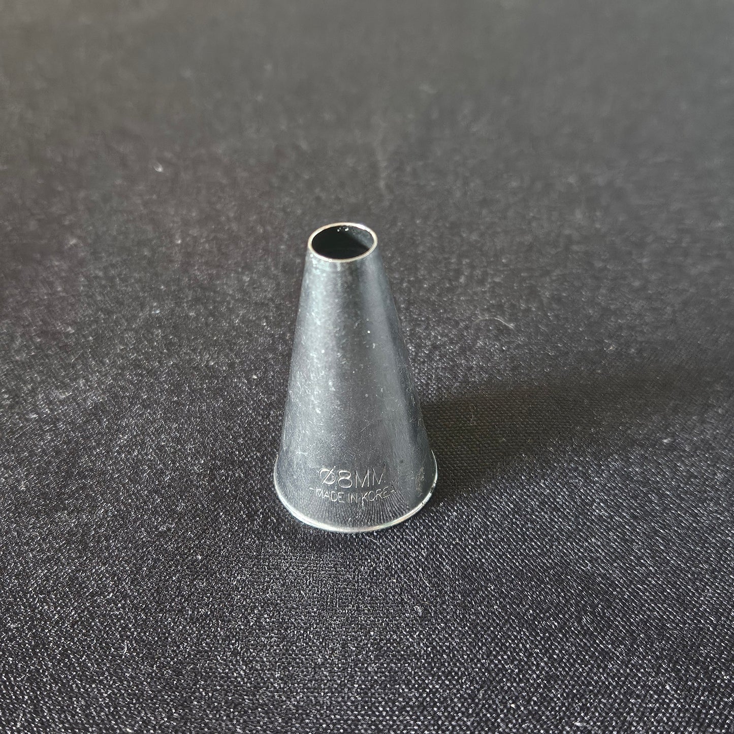 Douille en inox unie 08mm