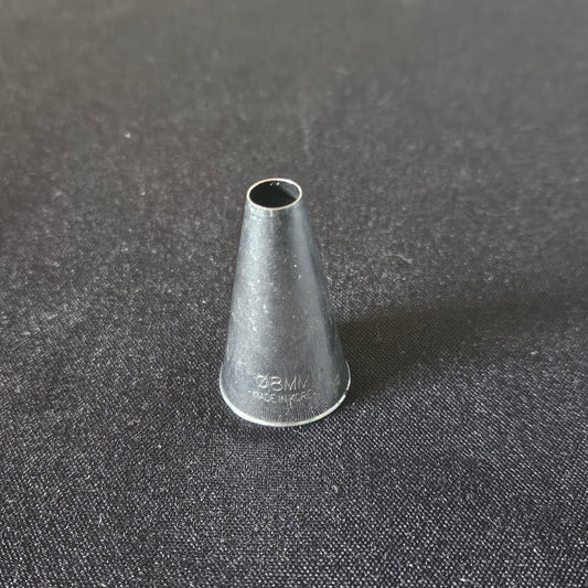 Douille en inox unie 08mm