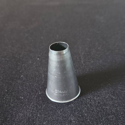 Douille en inox unie 14mm
