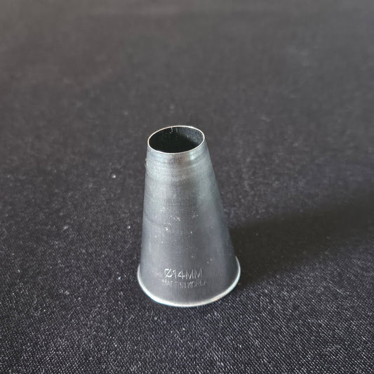 Douille en inox unie 14mm