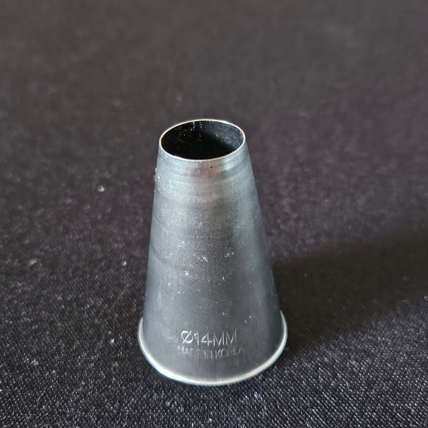 Douille en inox unie 14mm