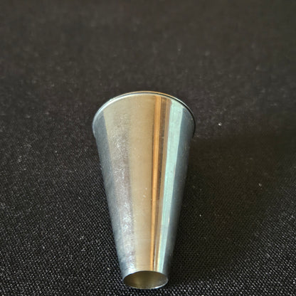 Douille en inox unie 10mm