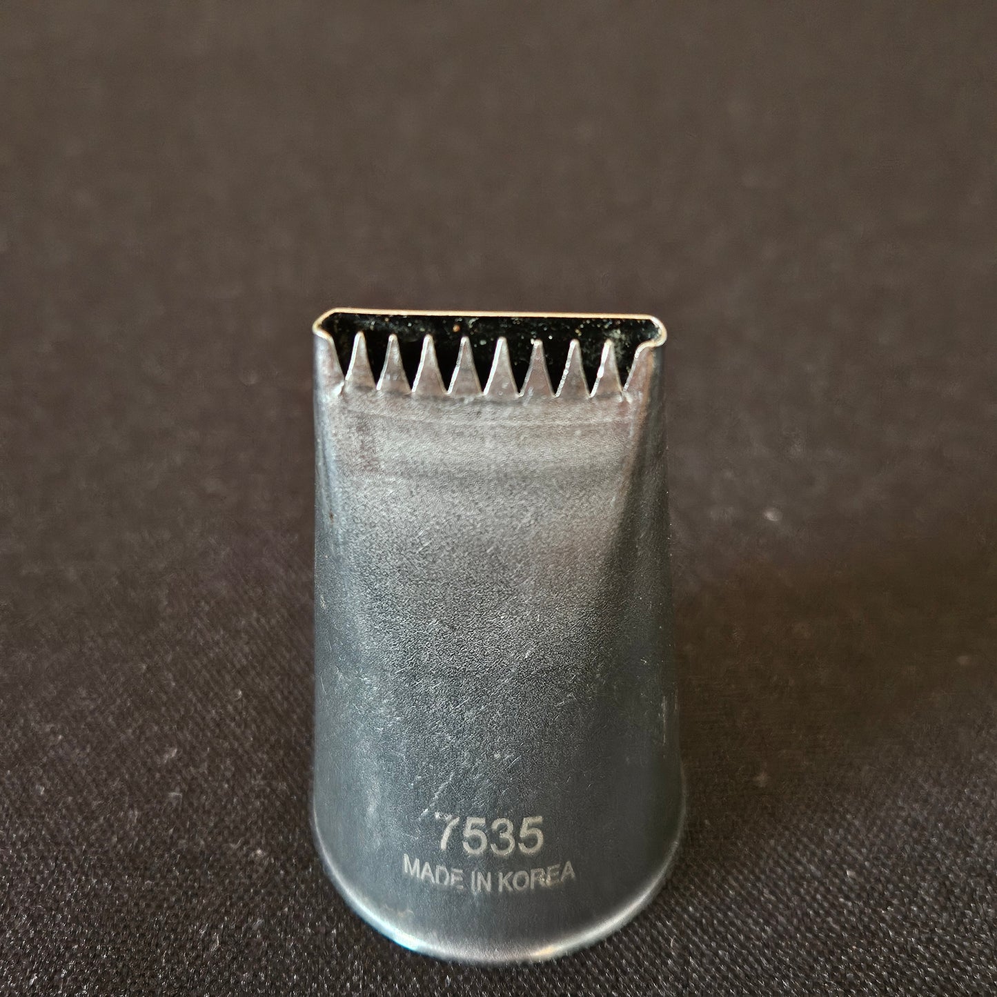 Douille en inox Cannelé Chemin de fer