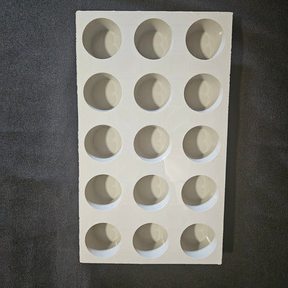 Moule en silicone 15 mini muffins De Buyer