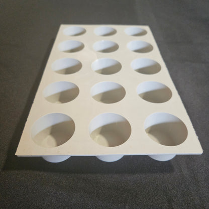 Moule en silicone 15 mini muffins De Buyer