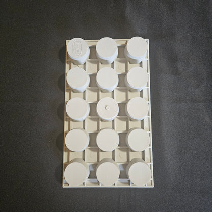 Moule en silicone 15 mini muffins De Buyer