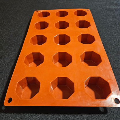 Moule en silicone mini octogones Pavoni