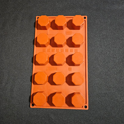 Moule en silicone mini octogones Pavoni