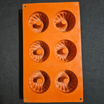 Moule en silicone 6 kouglofs Silikomart