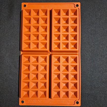 Moule en silicone gaufres Silikomart