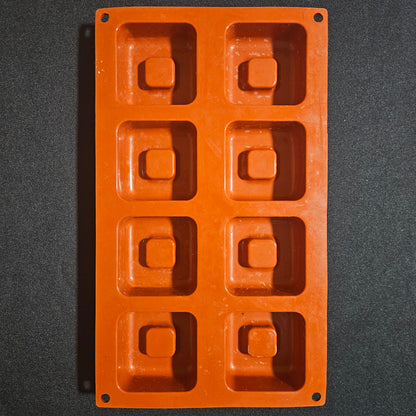 Moule en silicone babas carrés creux  Déco Relief