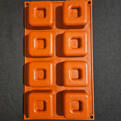 Moule en silicone babas carrés creux  Déco Relief